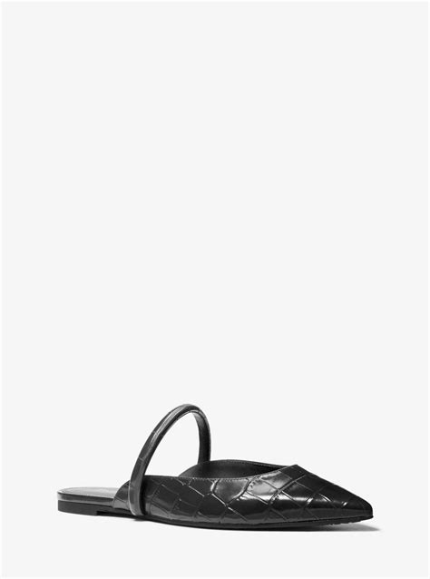 michael kors jessa flex|Jessa Flex Leather Mule .